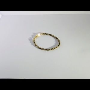 Black and Gold Tone Avon Bracelet